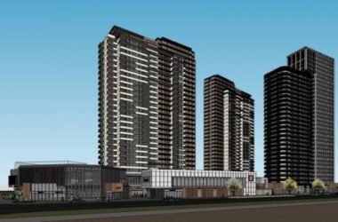 Sketchup住宅模型|高层住宅，底层商业，现代风格，居住建筑-BIM建筑网