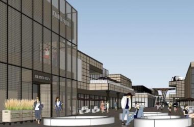 Sketchup商业模型|多层商业街，现代风格-BIM建筑网