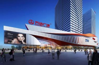 Sketchup商业模型|虎门万达广场,金街，多层高层混合商业建筑，现代风格-BIM建筑网