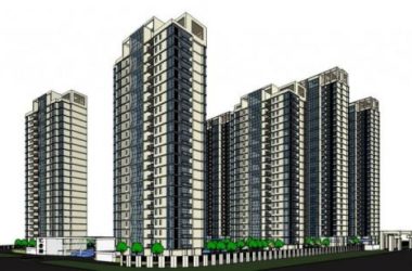 Sketchup住宅模型|高层住宅小区，现代风格，居住建筑-BIM建筑网