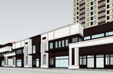 Sketchup商业模型|万科沿街商业，新古典主义-BIM建筑网