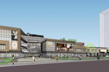 Sketchup商业模型|江苏苏州苏南万科湖西玲珑，多层商业建筑，现代风格-BIM建筑网