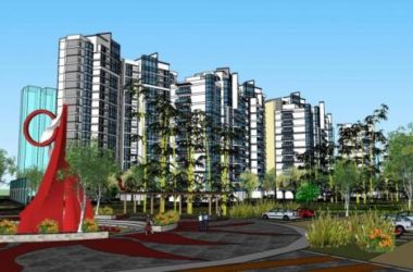 Sketchup住宅模型|高层住宅小区，居住建筑，新中式风格-BIM建筑网