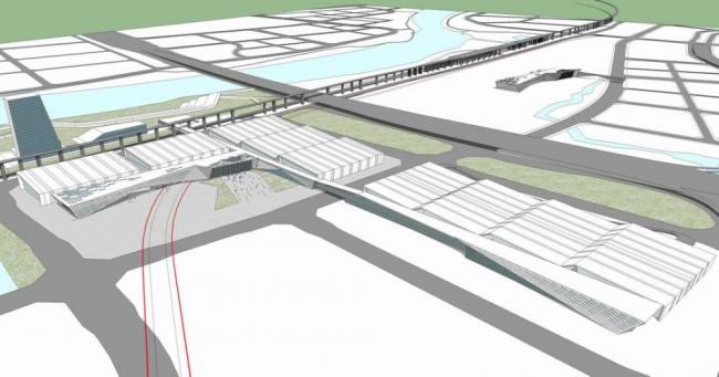 Sketchup文化模型|广州会展中心 ，多层展览馆，现代风格，文化建筑