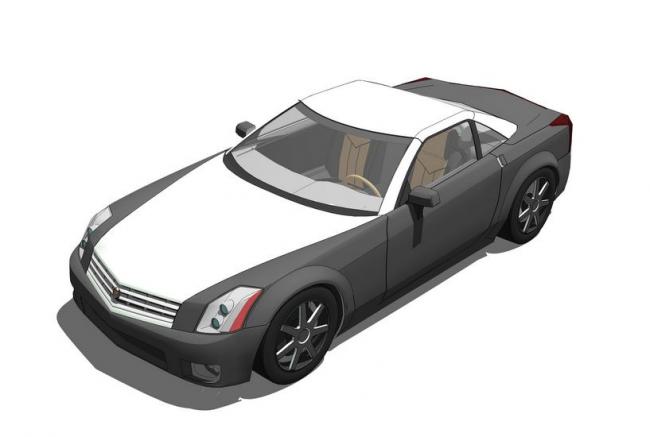 Sketchup素材模型|汽车模型，组件素材