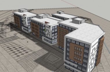 Sketchu工业厂房|多层工业厂房，现代风格-BIM建筑网