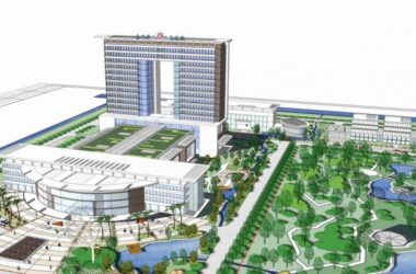 Sketchup医院模型|多层高层混合医院，医疗建筑，现代风格-BIM建筑网