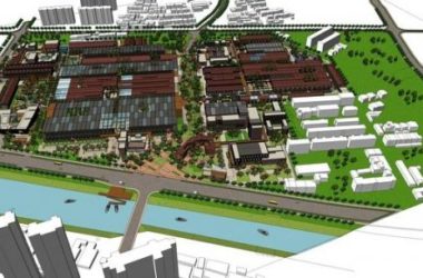 Sketchu工业厂房|多层产业园，厂房工业建筑，现代风格-BIM建筑网