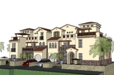 Sketchup别墅模型|西班牙风格，双拼别墅-BIM建筑网