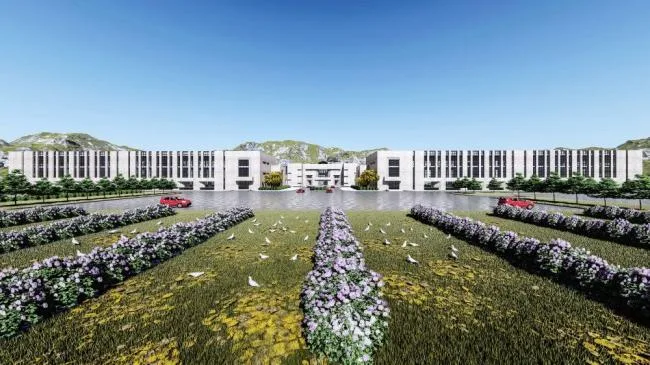 Sketchu工业厂房|多层产业园，厂房，工业建筑，现代风格