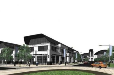 Sketchup体育馆模型|金地坪山体育中心，多层体育建筑，现代风格-BIM建筑网