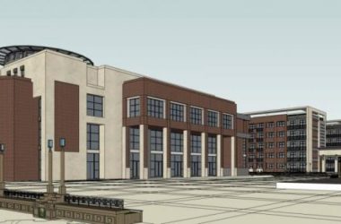 Sketchup学校模型|多层学校，职业中学，欧式风格，教育建筑-BIM建筑网