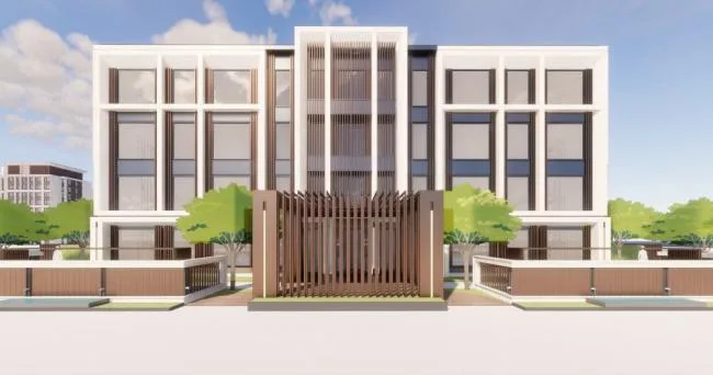 Sketchup住宅模型|多层住宅，居住建筑，现代风格