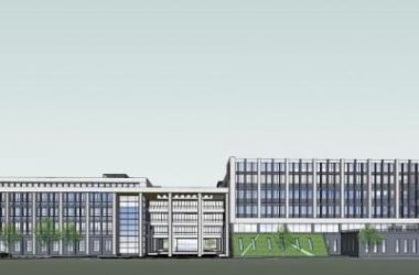 Sketchup学校模型|多层大学校园学院，教学楼，教育建筑，现代风格-BIM建筑网