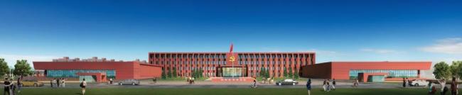 Sketchup学校模型|多层大学校园学院，教学楼，教育建筑，现代风格