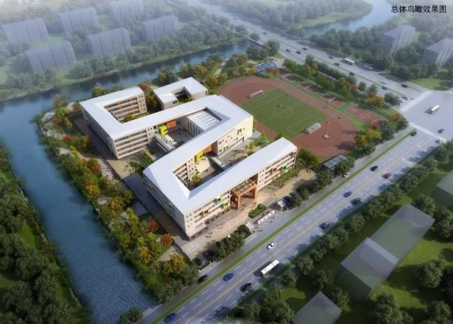 Sketchup学校模型|多层学校教学楼，中小学，教育建筑，现代风格