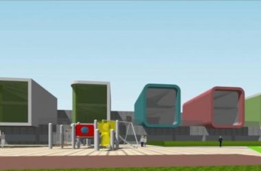 Sketchup学校模型|多层幼儿园学校，教育建筑，现代风格-BIM建筑网