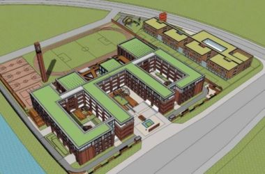 Sketchup学校模型|多层中小学学校，教学楼，教育建筑，现代风格-BIM建筑网