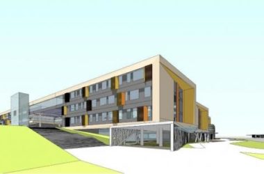 Sketchup学校模型|多层中学学校，教学楼，教育建筑，现代风格-BIM建筑网