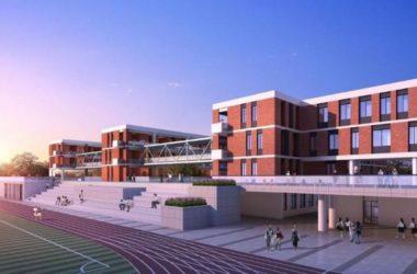 Sketchup学校模型|江山经济开发区小学，多层中学，教学楼，教育建筑，现代风格-BIM建筑网