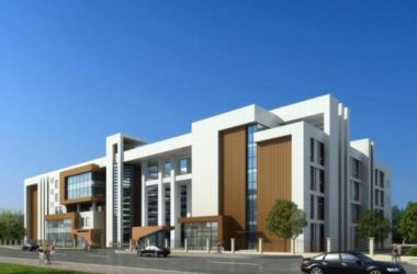 Sketchup学校模型|同方国际公寓配套学校，多层中小学，教学楼，教育建筑，现代风格-BIM建筑网