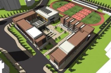 Sketchup学校模型|多层中小学学校，教学楼，教育建筑，现代风格-BIM建筑网