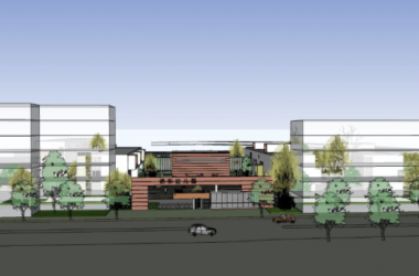 Sketchup学校模型|多层幼儿园学校，教育建筑，现代风格-BIM建筑网