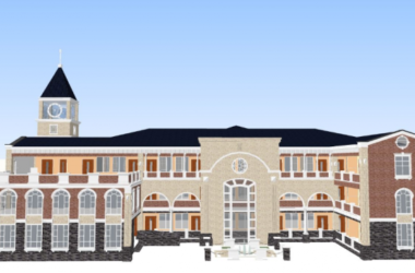 Sketchup住宅模型|多层幼儿园学校，教育建筑，欧式古典风格-BIM建筑网