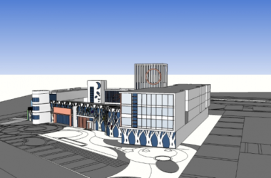 Sketchup学校模型|多层幼儿园学校，教育建筑，现代风格-BIM建筑网