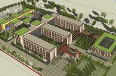 Sketchup学校模型|多层小学，幼儿园学校，教育建筑，现代风格-BIM建筑网