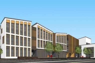 Sketchup学校模型|多层幼儿园学校，教育建筑，现代风格-BIM建筑网