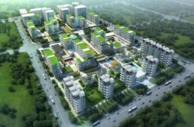 Sketchup住宅模型|上海虹桥万科多层公寓，现代风格，居住建筑，规划-BIM建筑网