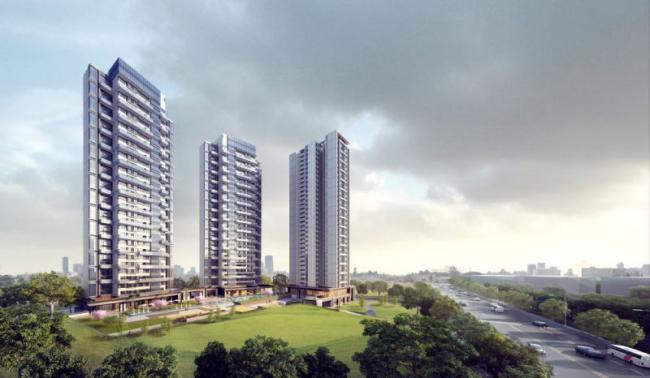 Sketchup住宅模型|高层住宅，现代风格，居住建筑