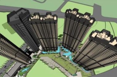 Sketchup住宅模型|超高层住宅，居住建筑，现代风格-BIM建筑网