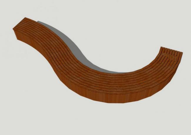 Sketchup素材模型|户外广场座椅，公园椅，公共椅，景观素材组件