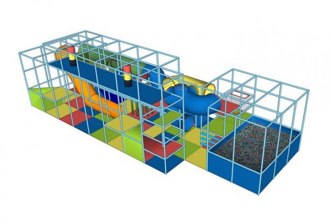 Sketchup素材模型|游乐设施，儿童娱乐设施，景观素材组件