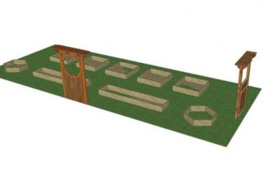 Sketchup素材模型|菜池菜地，景观素材组件-BIM建筑网