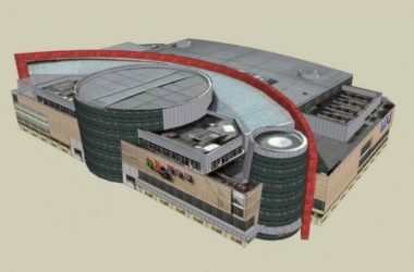 Sketchup商业模型|深圳华润万象城，多层商业建筑，现代风格-BIM建筑网