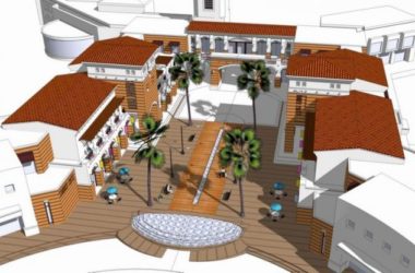 Sketchup商业模型|多层沿街商业，西班牙古典风格-BIM建筑网