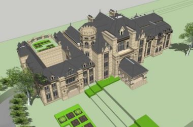 Sketchup商业模型|多层会所，商业建筑，法式古典风格-BIM建筑网