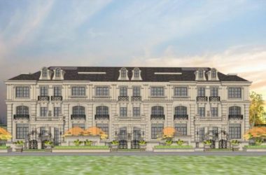 Sketchup商业模型|多层沿街商业，联排别墅，法式古典风格-BIM建筑网