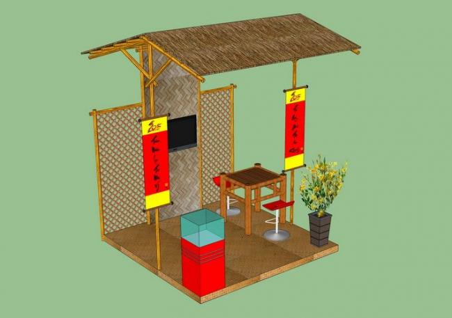 Sketchup小品模型|休闲亭子，小品，景观凉亭