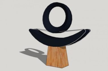 Sketchup素材模型|景观雕塑小品模型素材组件，现代风格-BIM建筑网