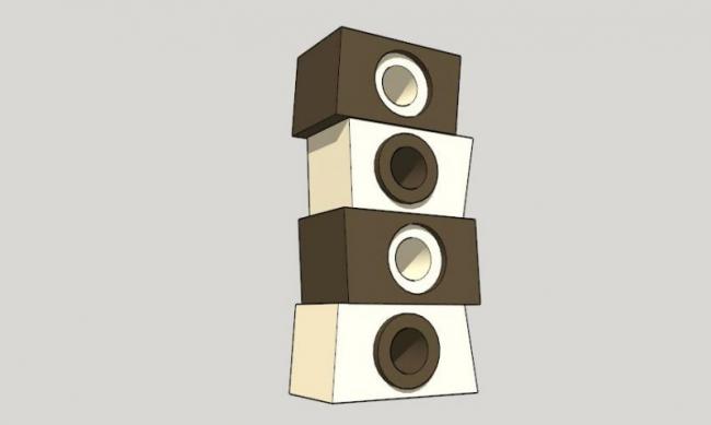 Sketchup素材模型|景观雕塑小品模型素材组件，现代风格