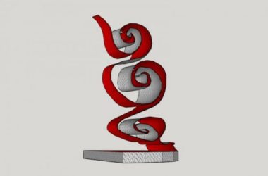 Sketchup素材模型|景观雕塑小品模型素材组件，现代风格-BIM建筑网