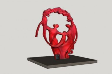 Sketchup素材模型|景观雕塑小品模型素材组件，现代风格-BIM建筑网