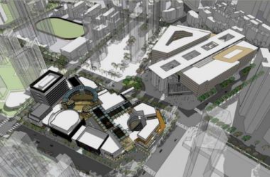 Sketchup商业模型|多层商业街，现代风格-BIM建筑网