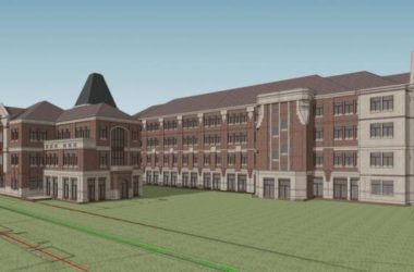 Sketchup学校模型|多层幼儿园，英式古典风格，海派风，教育建筑-BIM建筑网