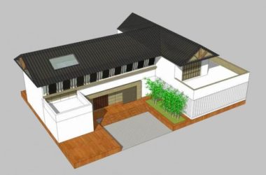 Sketchup商业模型|多层彝族会所会馆，商业建筑，中式风格-BIM建筑网