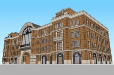 Sketchup商业模型|多层会所，商业建筑，欧式风格，古典风格-BIM建筑网